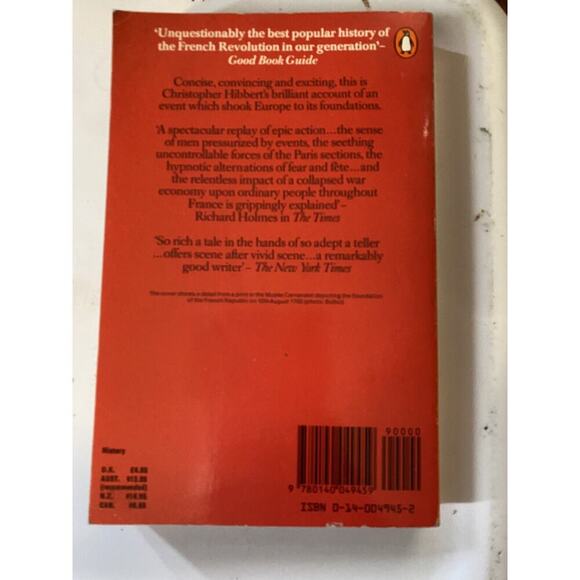 The French Revolution by Christopher Hibbert Paperback Book - Picture 2 of 2